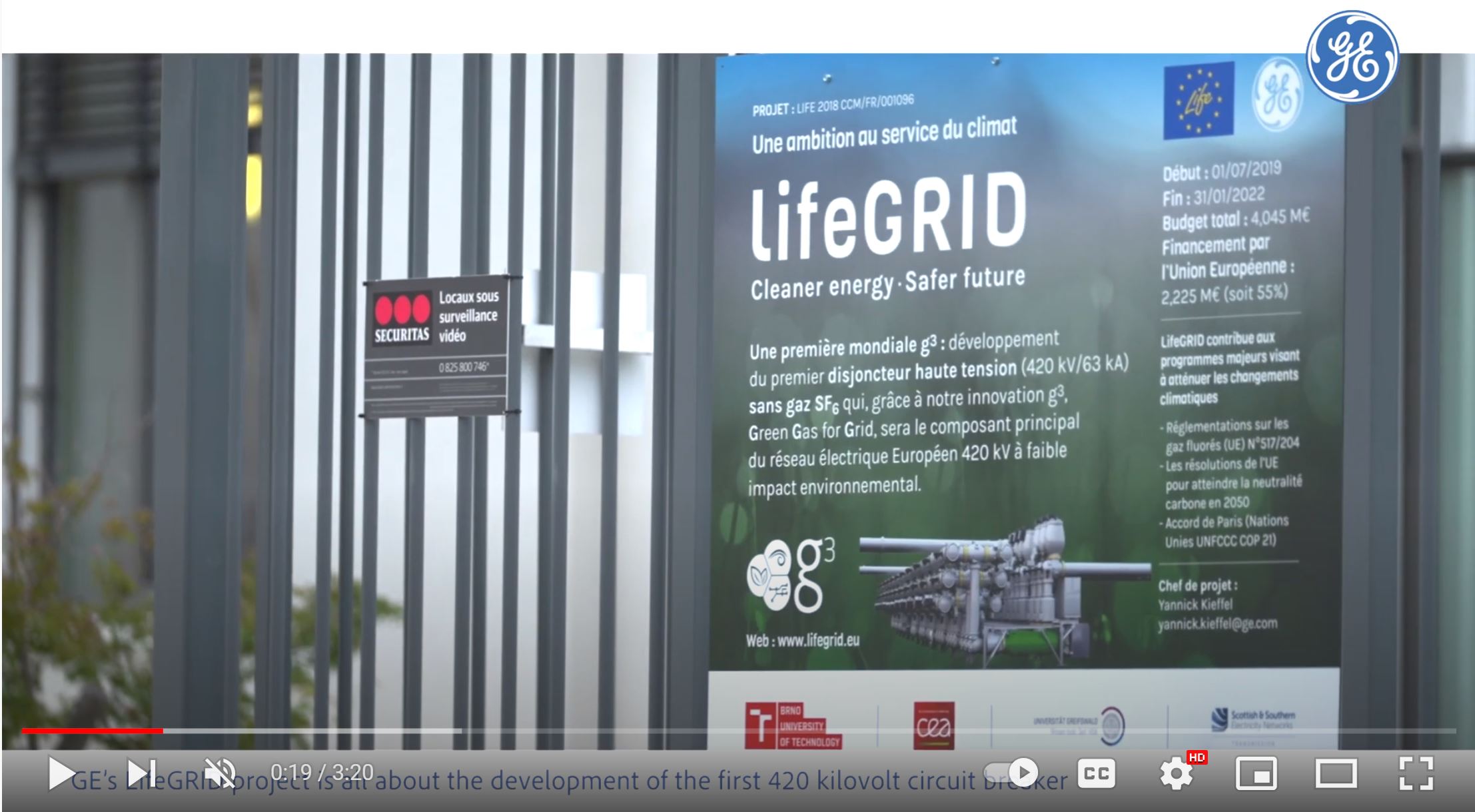 LifeGRID Project is all about the development of a 420 kV SF6-free g3 circuit breaker for gas-insulated substations. Follow here the progress step by step.